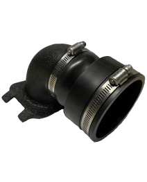 Dig Rig Belt Box Snorkel Adapter Elbow for 2016-2018 Polaris RZR XP Turbo