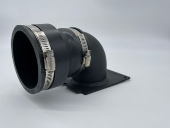 Dig Rig Belt Box Snorkel Adapter Elbow for 2019-2021 Polaris RZR XP Turbo