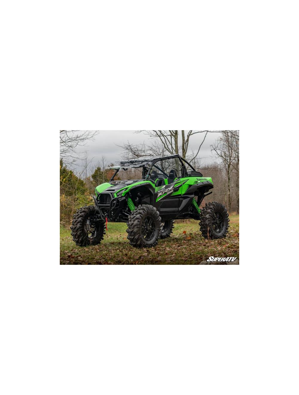 ark 2025 Kawasaki RIDGE XR DELUXE HVAC Ice Gray - Adventure Motors