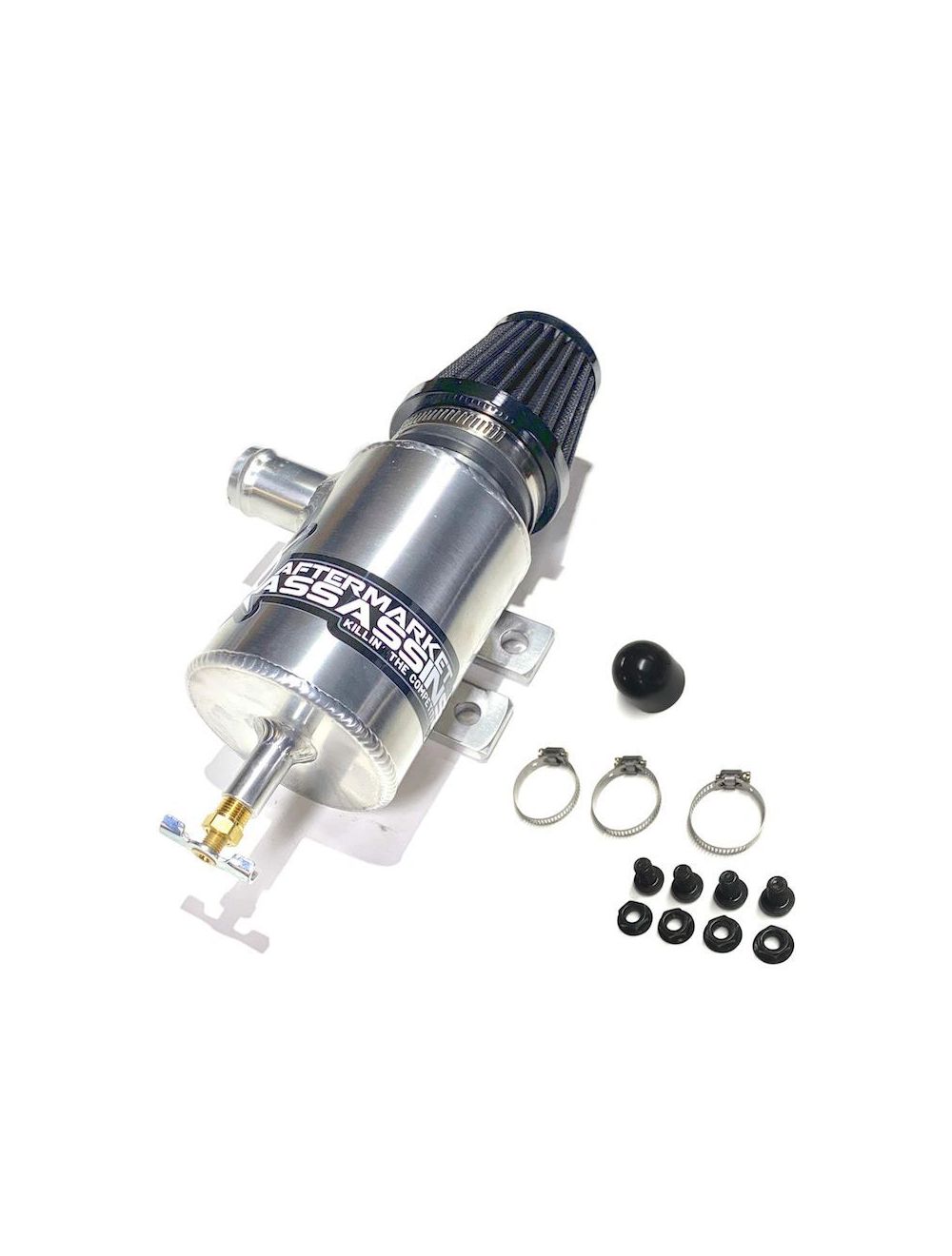 Aftermarket Assassins Oil Catch Can for Polaris RZR XP Turbo