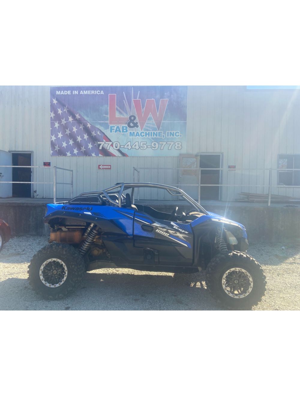 kkworld L&W Fab Kawasaki KRX 1000 2 Seat Cage