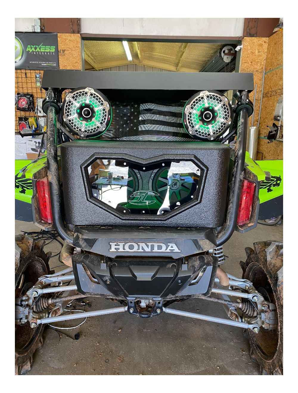 Dig Rig Powersports 4th Order Sub Box for Honda Talon