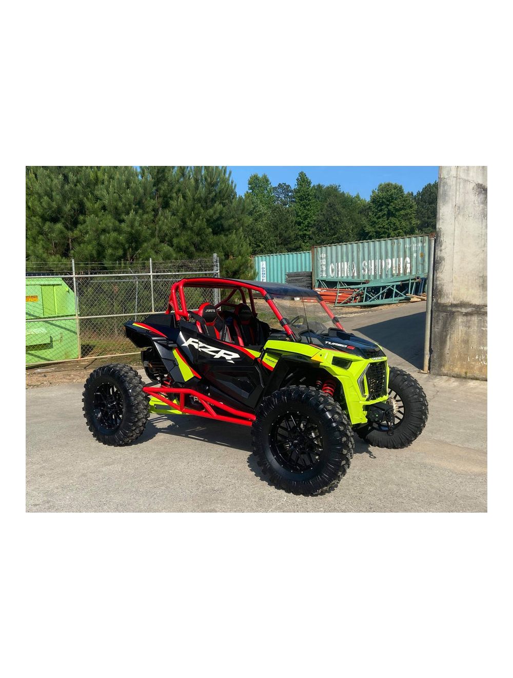 Lifted lime rzr 2025