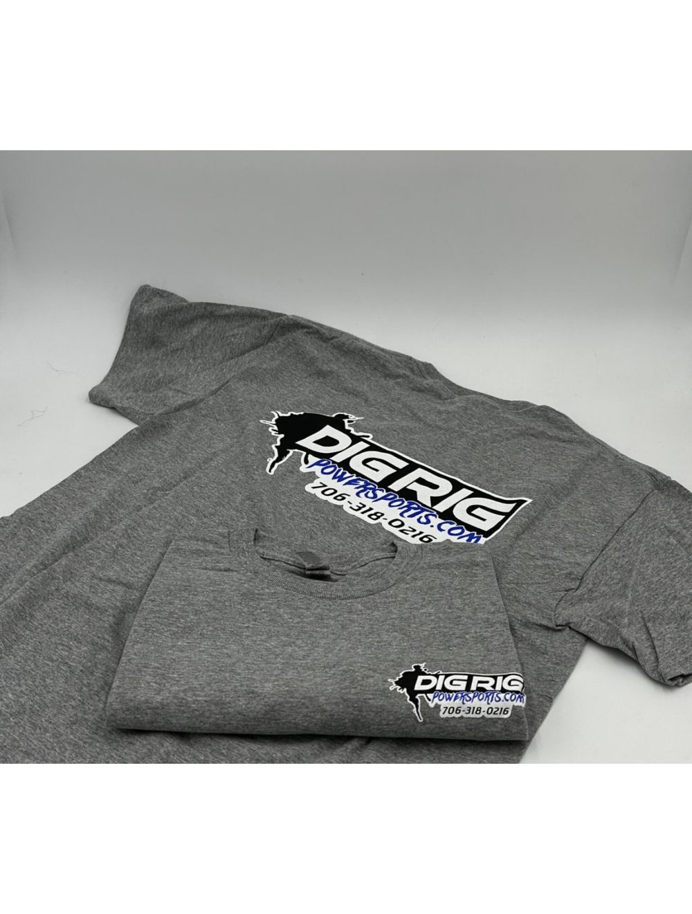 Dig Rig Grey & Blue T-Shirt