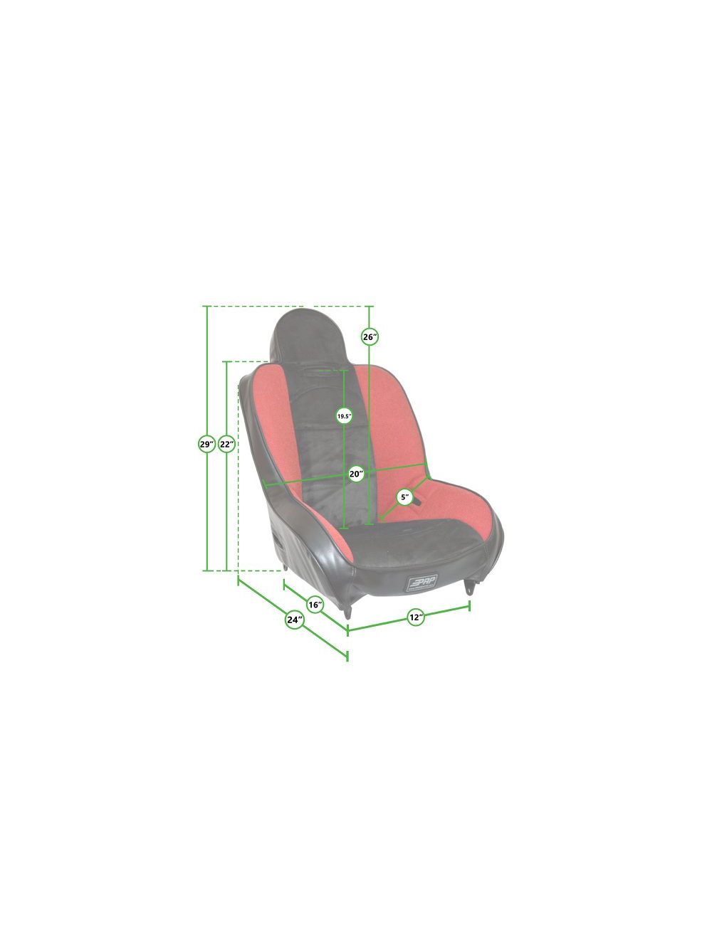 PRP Premier Lite Suspension Seat for only 429.99$!