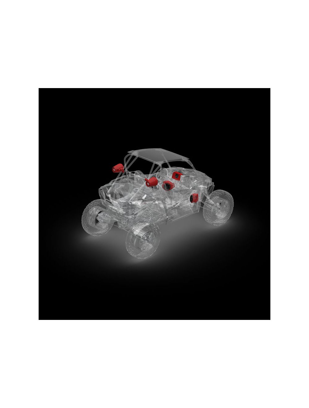 Rockford (2014-23) Polaris RZR 900/1000s, RZR XP 1000, RZR XP