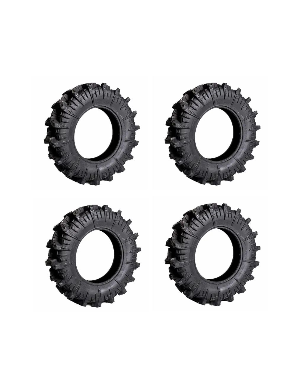 Set of (4) SuperATV Terminator Max 32x10x15 Mud Tires