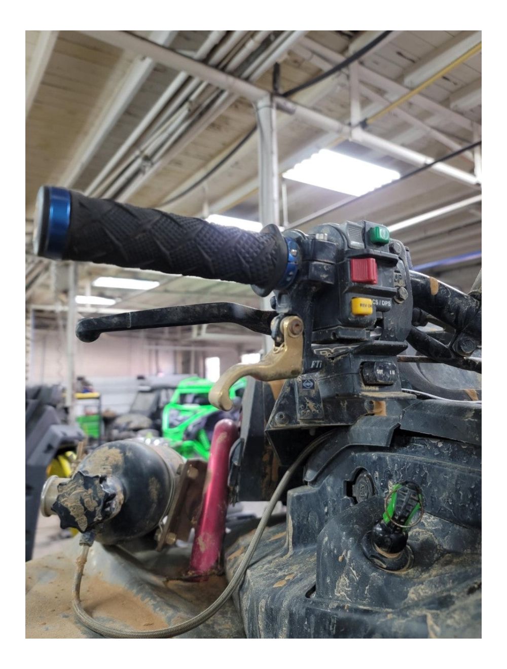 GOLDFINGER SINISTRO ACCELERATORE KIT Per Tutte Le POLARIS RMK - Foto 4