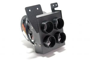 Inferno Cab Heaters - Yamaha Wolverine Cab Heater with Defrost (2016-2018)