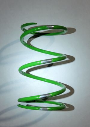 Gilomen Innovations - Team Tied Secondary Spring Green/Silver 125-190 lbs