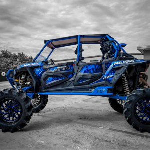 PCF Polaris RZR Turbo S 4 Seat Steps