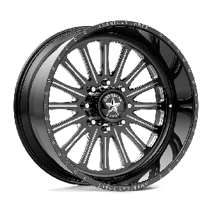 American Force N08 Lexar SS UTV Wheels (Black)