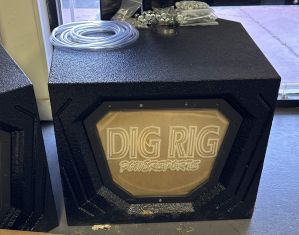 Dig Rig Powersports 4th Order Sub Box for Polaris (2014-2023) RZR XP 1000 or Turbo
