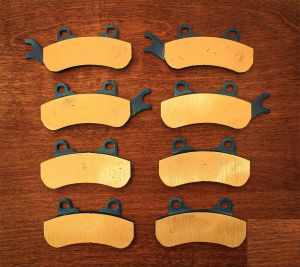 Extreme ATV Parts - Brass Brake Pads for 2019-2023 Can-Am Maverick 1000 Sport