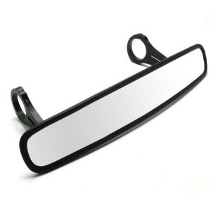 WD ELECTRONICS Rear View Mirror Black - 1.75