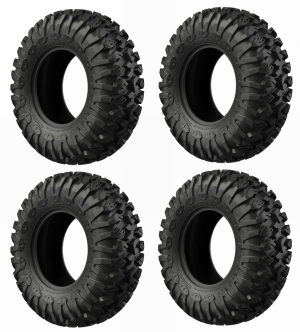 Complete set of 4 EFX 33x10x18 MotoClaw Tires