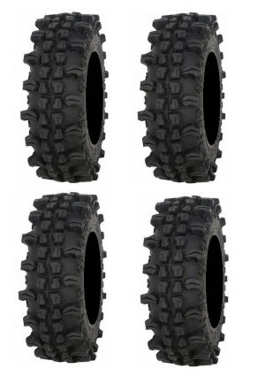 Set of 4 Frontline ACP 10Ply Radial 28x10x14 Tires