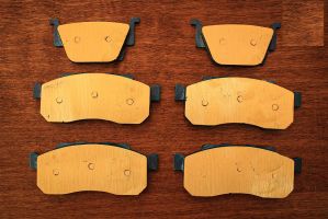 Extreme ATV Parts - Brass Brake Pads for 2019-2023 Honda Pioneer 700