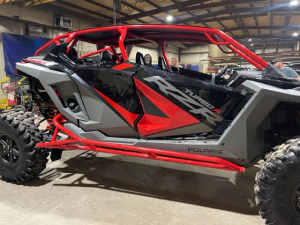 L&W Fab Polaris Pro S 4 Seater Cage