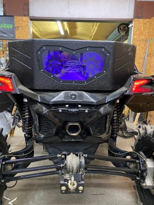 Dig Rig Powersports 4th Order Sub Box for Can-Am Maverick X3