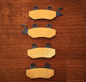 Extreme ATV Parts Brass Brake Pads 2007-2023 Kawasaki Brute force 750