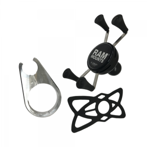 L&W Fab Polaris RZR Turbo S Offroad Rugged X-Grip Phone/Tablet Mount for Roll Cage