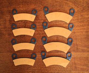 Extreme ATV Parts Brass Brake Pads 2017-Current Polaris General 1000 (EXCLUDING XP MODEL)