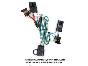 WD ELECTRONICS Trailer Adapter (4-Pin Trailer) for 2024 Polaris RZR XP 1000