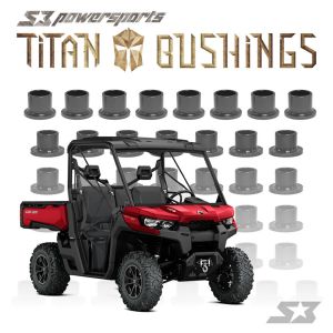 S3 Power Sports Titan Can-Am Defender A-Arm Bushing Kit, S3217