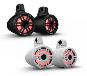 Rockford M2 8” Color Optix™ 2-Way Horn Loaded Wake Tower Speakers