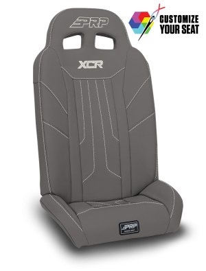 PRP XCR Fold Flat Rear Suspension Seat - Polaris RZR Pro XP4 / Pro R4 / Turbo R4 (Pair)