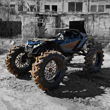 PCF Can-Am Maverick R 2 Seat Steps