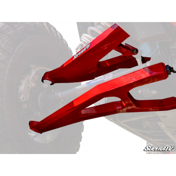 SuperATV High Clearance Boxed A-Arms for Polaris RZR XP Turbo