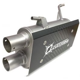 Aftermarket Assassins Slip-On Exhaust for Kawasaki KRX 1000