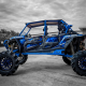 PCF Polaris RZR Turbo S 2 Seat Steps Heavy Duty Bolt On Side Steps