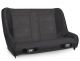 Elite Series Rear Bench for Jeep CJ-7/Wrangler YJ; All Grey - Black, 202, 54, 210, 210; PRP Black Out