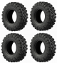 Complete set of 4 EFX 30x10x16 MotoRavage Tires