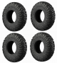 Complete set of 4 EFX 28x9.5x14 MotoVator Tires