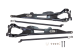 ZBroz (2022-2025) Polaris RZR Pro R High Clearance Trailing Arms