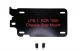 WD ELECTRONICS RZR XP 1000 CHASSIS LICENSE PLATE BRACKET SIDE MOUNT