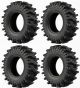 Complete set of 4 EFX 33x9.5x22 MotoSlayer Tires