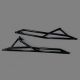 L&W 2 Seat Tree Kickers for Polaris RZR Pro R