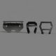 L&W Winch Mount for Polaris RZR Pro XP