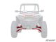 SuperATV High Clearance 2-inch Forward Offset A-Arms for Polaris RZR XP Turbo with oversized steel tubing and adjustable camber