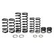 zBroz Polaris RZR XP Turbo S Stage 1 Dual Rate Spring Kit for Fox Live Valve