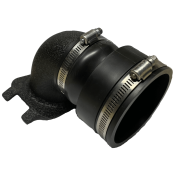 Dig Rig Belt Box Snorkel Adapter Elbow for 2016-2018 Polaris RZR XP Turbo