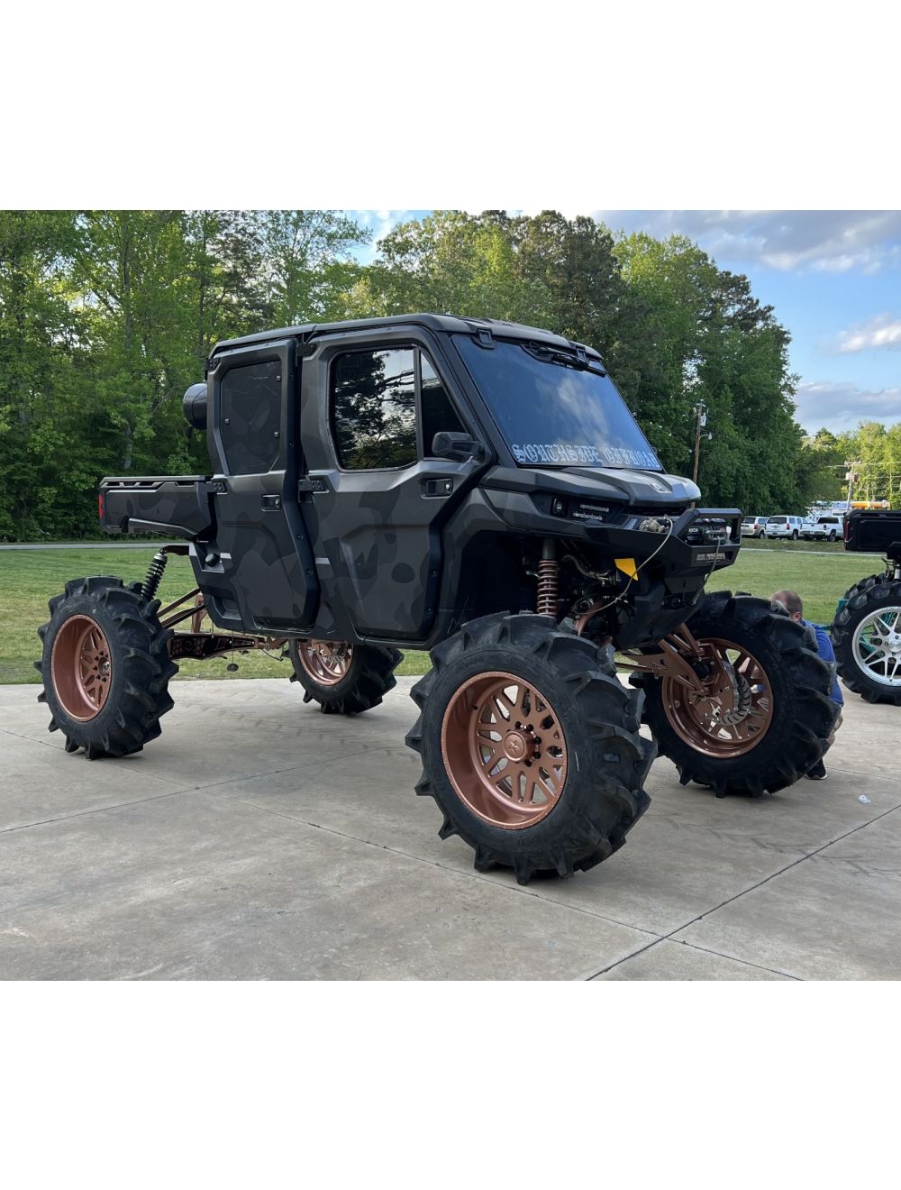 Can-Am Defender trailing arm conversion