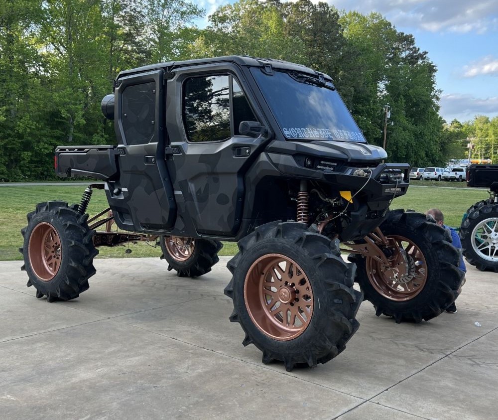 Can-Am Defender trailing arm conversion